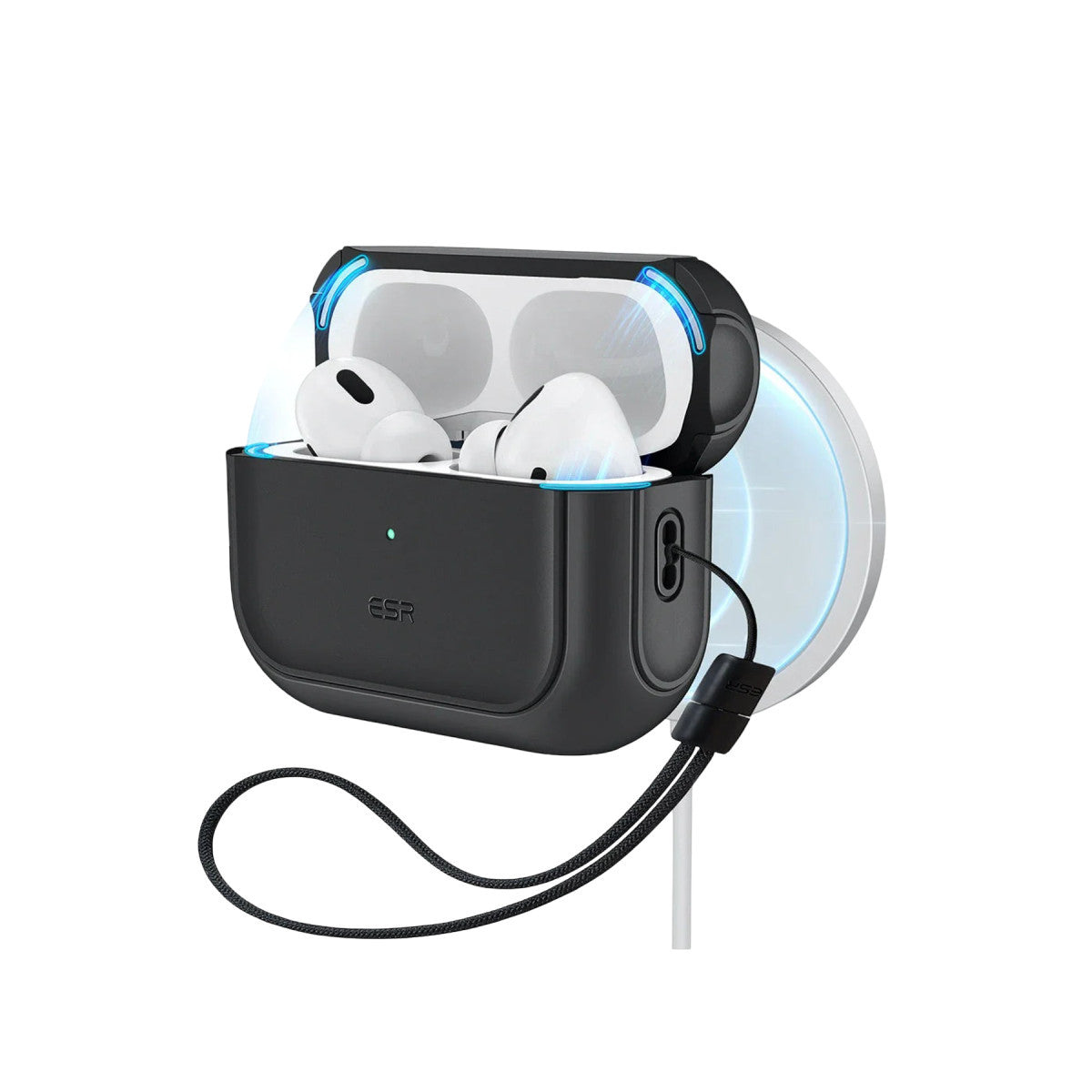 ESR Apple Airpods Pro 2 (2.Nesil) Orbit Hybrid Magsafe Şarj Destekli Kılıf